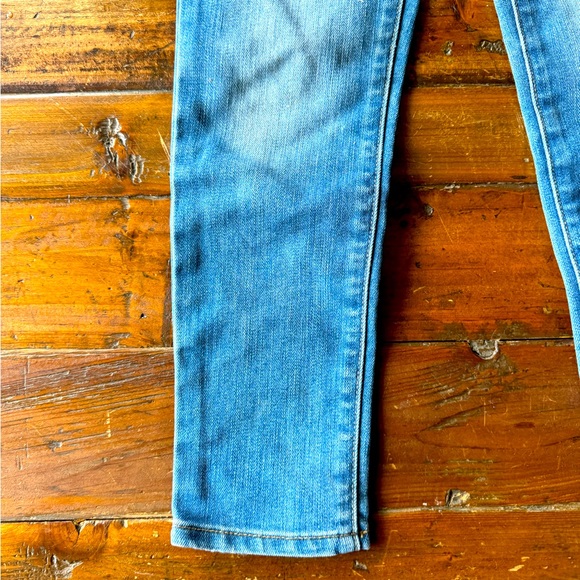 Blue Toothpick Jeans - Picture 2 of 6